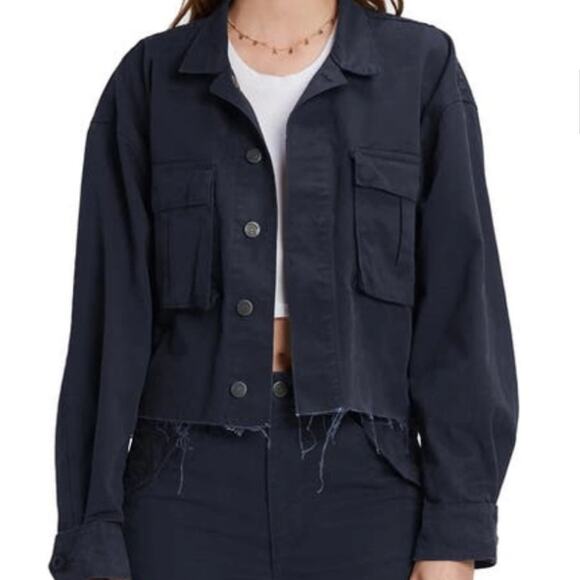 Boyish Camden Cropped Utility Jacket in Seventh Seal Small NWOT - Picture 1 of 10